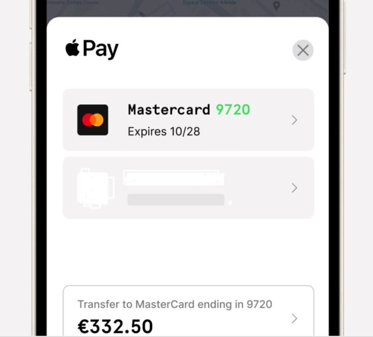 confrimacion transaccion con apple pay