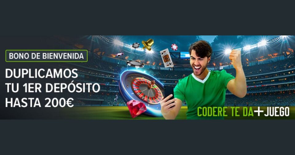 bono de bienvenida codere casino